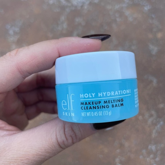 e.l.f. SKIN Mini Holy Hydration! Makeup Melting Face Cleansing Balm - 0.45oz - Picture 3 of 5
